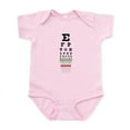 thumbnail image 1 of CafePress - Snellen Eye Chart Infant Bodysuit - Baby Light Bodysuit, Size Newborn - 24 Months, 1 of 4
