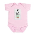 thumbnail image 1 of CafePress - Snellenchart Body Suit - Baby Light Bodysuit, Size Newborn - 24 Months, 1 of 4