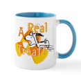 thumbnail image 1 of CafePress - Snoopy A Real Treat - 11 oz Ceramic Mug - Novelty Coffee Tea Cup, 1 of 4