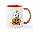 thumbnail image 1 of CafePress - Snoopy And Woodstock Halloween - 11 oz Ceramic Mug - Novelty Coffee Tea Cup, 1 of 4