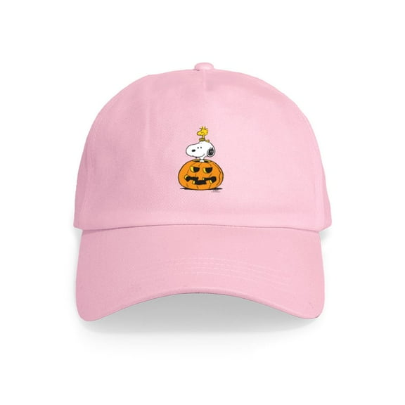 CafePress - Snoopy And Woodstock Halloween Cap - Adjustable 100% Brushed Unisex Casual Cotton Baseball Cap, Beige, 1