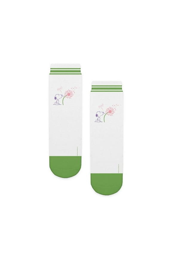 - Snoopy Dandelion - Unisex Novelty Printed Crew Kids Socks