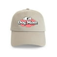 thumbnail image 1 of CafePress - Snoopy Dog Mom - Adjustable 100% Brushed Unisex Casual Cotton Baseball Cap, Beige, 1, 1 of 2