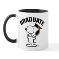 thumbnail image 1 of CafePress - Snoopy Graduate Mug - 11 oz Ceramic Mug - Novelty Coffee Tea Cup, 1 of 3