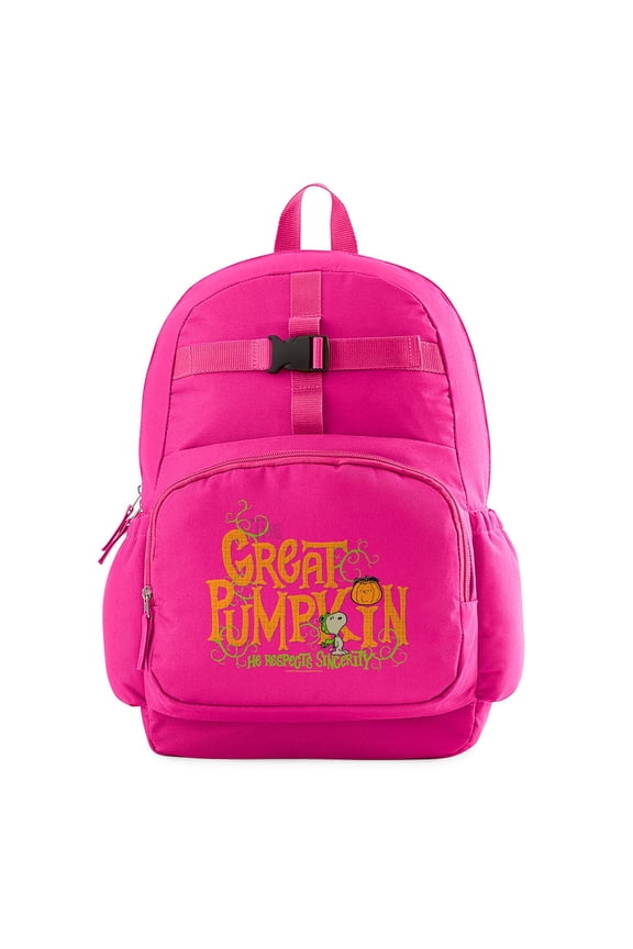 - Snoopy Great Pumpkin - Cute School Travel Backpack