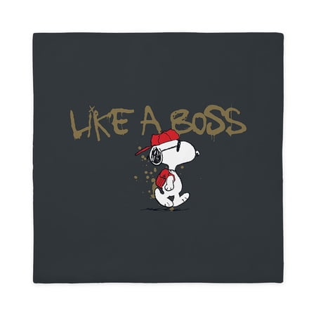 CafePress - Snoopy Like A Boss - Queen Duvet