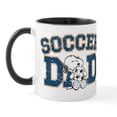 thumbnail image 1 of CafePress - Snoopy Soccer Dad Mug - 11 oz Ceramic Mug - Novelty Coffee Tea Cup, 1 of 6