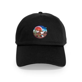 CafePress - Snoopy Space Cowboy - Adjustable 100% Brushed Unisex Casual Cotton Baseball Cap, Beige, 1