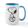 thumbnail image 1 of CafePress - Snoopy Walking Left - 15 oz Ceramic Large White Novelty Mug, 1 of 4
