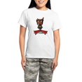 thumbnail image 1 of CafePress - Snorkel Yorkie Women's Light Pajamas - Women's Short Sleeve Print T-Shirt and Pants Light Cotton Pajama Set, 1 of 7