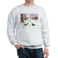 thumbnail image 1 of CafePress - Snow Dachshunds Sweatshirt - Crew Neck Sweatshirt, 1 of 4