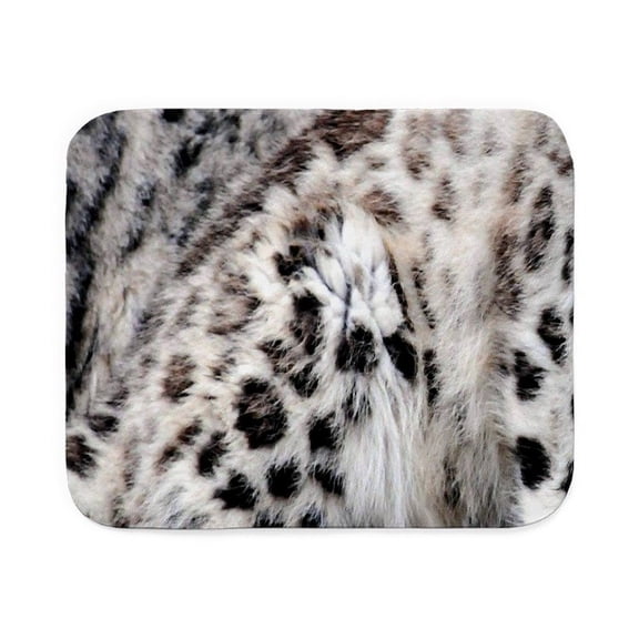 CafePress - Snow Leopard - Sherpa Fleece Throw Blanket 60" x 50"