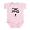thumbnail image 1 of CafePress - Snowboard Like My Daddy Body Suit - Baby Light Bodysuit, Size Newborn - 24 Months, 1 of 4