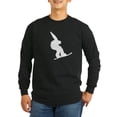 thumbnail image 1 of CafePress - Snowboard Long Sleeve Dark T Shirt - Long Sleeve Dark T-Shirt, 1 of 4