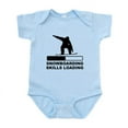thumbnail image 1 of CafePress - Snowboarding Skills Loading Body Suit - Baby Light Bodysuit, Size Newborn - 24 Months, 1 of 4