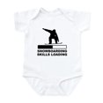thumbnail image 1 of CafePress - Snowboarding Skills Loading Body Suit - Baby Light Bodysuit, Size Newborn - 24 Months, 1 of 4
