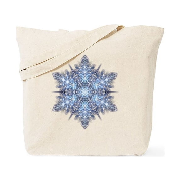 CafePress - Snowflake 23 Tote Bag - Unisex Canvas Tote Bag, Beige, 1-Piece