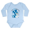 thumbnail image 1 of CafePress - Snowman 1St Birthday Long Sleeve Infant Bodysuit - Long Sleeve Cotton Baby Bodysuit, 1 of 4