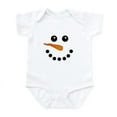 thumbnail image 1 of CafePress - Snowman Face Body Suit - Baby Light Bodysuit, Size Newborn - 24 Months, 1 of 4