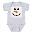 thumbnail image 1 of CafePress - Snowman Face Body Suit - Cute Infant Bodysuit Baby Romper - Size Newborn - 24 Months, 1 of 3