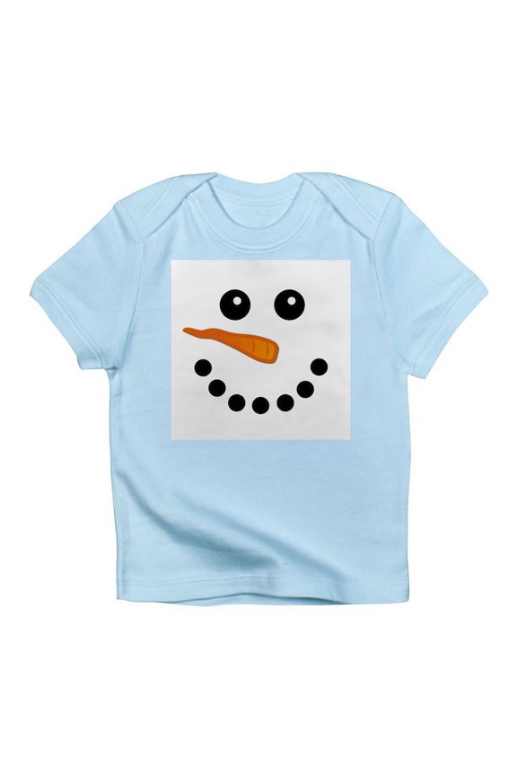 - Snowman Face Infant T Shirt - Infant T-Shirt