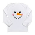 thumbnail image 1 of CafePress - Snowman Face Long Sleeve T Shirt - Long Sleeve Infant T-Shirt, 1 of 2