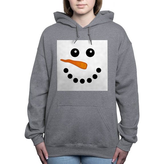 CafePress - Snowman Face Sweater Sweatshirt - Pullover Hoodie, Classic & Comfortable Hooded Sweatshirt