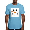 thumbnail image 1 of CafePress - Snowman Face T Shirt - Fitted T-Shirt, Vintage Fit Soft Cotton Tee, 1 of 4