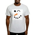 thumbnail image 1 of CafePress - Snowman Face T Shirt - Men's Classic Graphic T-Shirt, 1 of 4