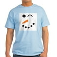 thumbnail image 1 of CafePress - Snowman Face T Shirt - Men's Classic Graphic T-Shirt, 1 of 4