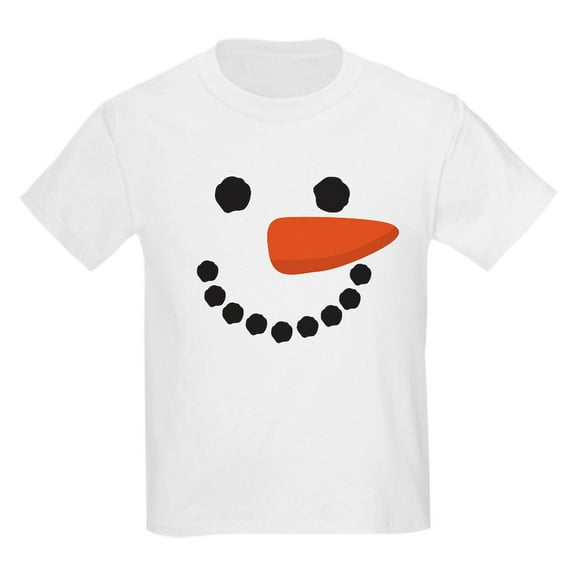 CafePress - Snowman Kids Light T Shirt - Light T-Shirt Kids XS-XL