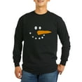 thumbnail image 1 of CafePress - Snowman Long Sleeve Dark T Shirt - Long Sleeve Dark T-Shirt, 1 of 4