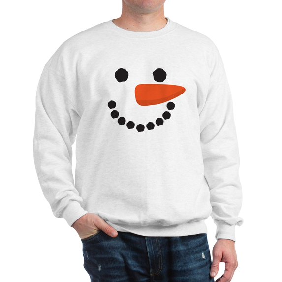 CafePress - Snowman Sweatshirt - Crew Neck Sweatshirt