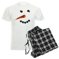 thumbnail image 1 of CafePress - Snowman2 Men's Light Pajamas - Men's Light Loose Fit Cotton Pajama Set, 1 of 7
