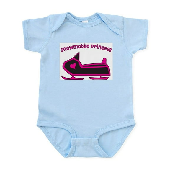 CafePress - Snowmobile Princess Infant Bodysuit - Baby Light Bodysuit, Size Newborn - 24 Months
