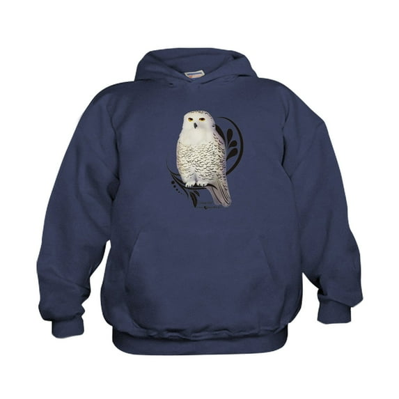 CafePress - Snowy Owl - Kids Hooded Sweatshirt, Classic Hoodie
