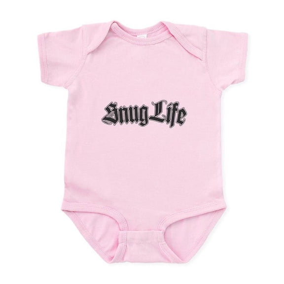 CafePress - Snug Life Body Suit - Baby Light Bodysuit, Size Newborn - 24 Months