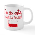 thumbnail image 1 of CafePress - So Cute Polish - 20 Oz White Ceramic Mega Mug, 1 of 5