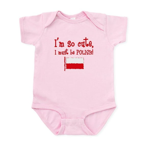 CafePress - So Cute Polish Infant Bodysuit - Baby Light Bodysuit, Size Newborn - 24 Months