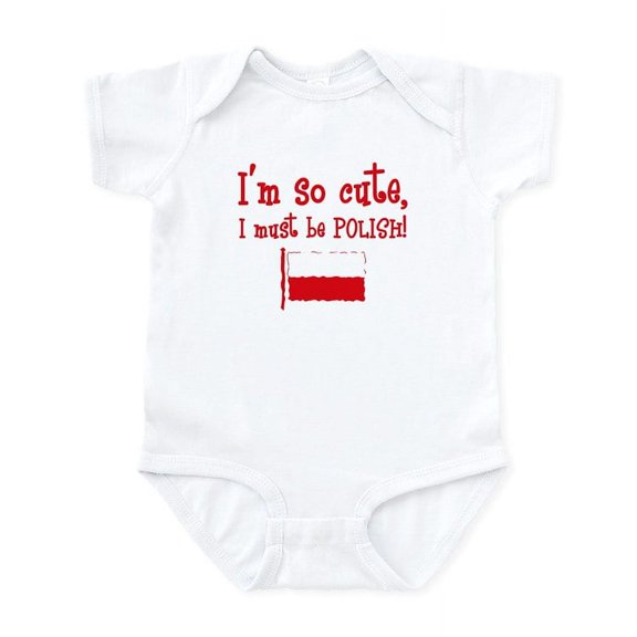 CafePress - So Cute Polish Infant Bodysuit - Baby Light Bodysuit, Size Newborn - 24 Months