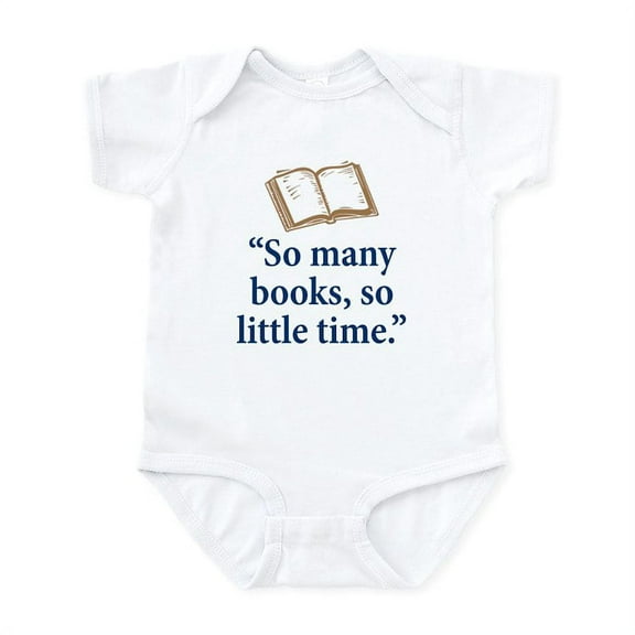 CafePress - So Many Books Infant Bodysuit - Baby Light Bodysuit, Size Newborn - 24 Months