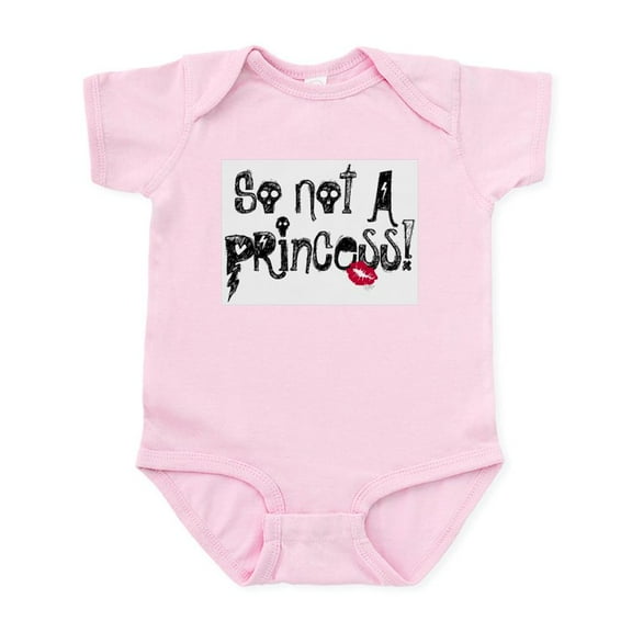 CafePress - So Not A Princess Infant Bodysuit - Baby Light Bodysuit, Size Newborn - 24 Months
