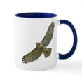 thumbnail image 1 of CafePress - Soaring Red Tail Hawk Mug - 11 oz Ceramic Mug - Novelty Coffee Tea Cup, 1 of 4