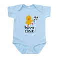 thumbnail image 1 of CafePress - Soccer Chick Infant Bodysuit - Baby Light Bodysuit, Size Newborn - 24 Months, 1 of 4