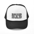 thumbnail image 1 of CafePress - Soccer Dad 2 - Adjustable Unisex Printed Trucker Hat with Mesh Back, 1 of 8
