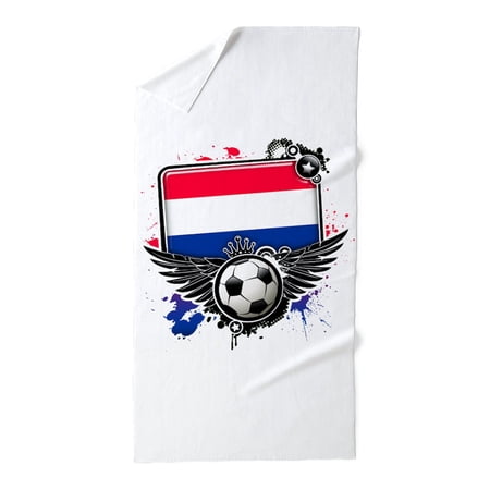 CafePress - Soccer Fans Netherlands - Large Beach Towel, Soft 30"x60" Towel with Unique Design