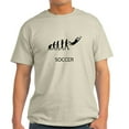 thumbnail image 1 of CafePress - Soccer Goalie Evolution T Shirt - Men's Classic Graphic T-Shirt, 1 of 4