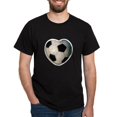 thumbnail image 1 of CafePress - Soccer Love Dark T Shirt - Men's Classic Graphic Cotton T-Shirt, 1 of 4