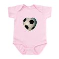 thumbnail image 1 of CafePress - Soccer Love Infant Bodysuit - Baby Light Bodysuit, Size Newborn - 24 Months, 1 of 4