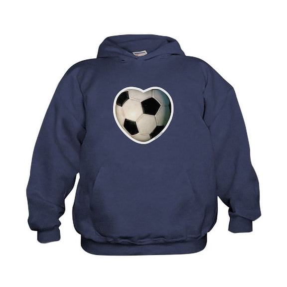 CafePress - Soccer Love - Kids Hooded Sweatshirt, Classic Hoodie